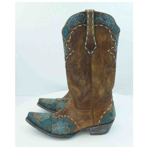 Old Gringo Leather Boots L640-15 Embroidered - Picture 4 of 8